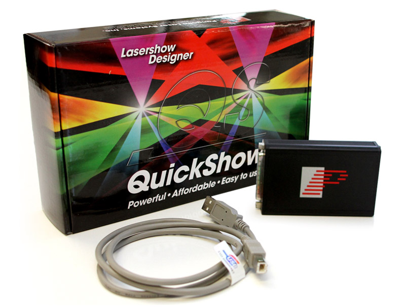 Контроллер для лазерного шоу Pangolin FB3QS  с QuickShow
