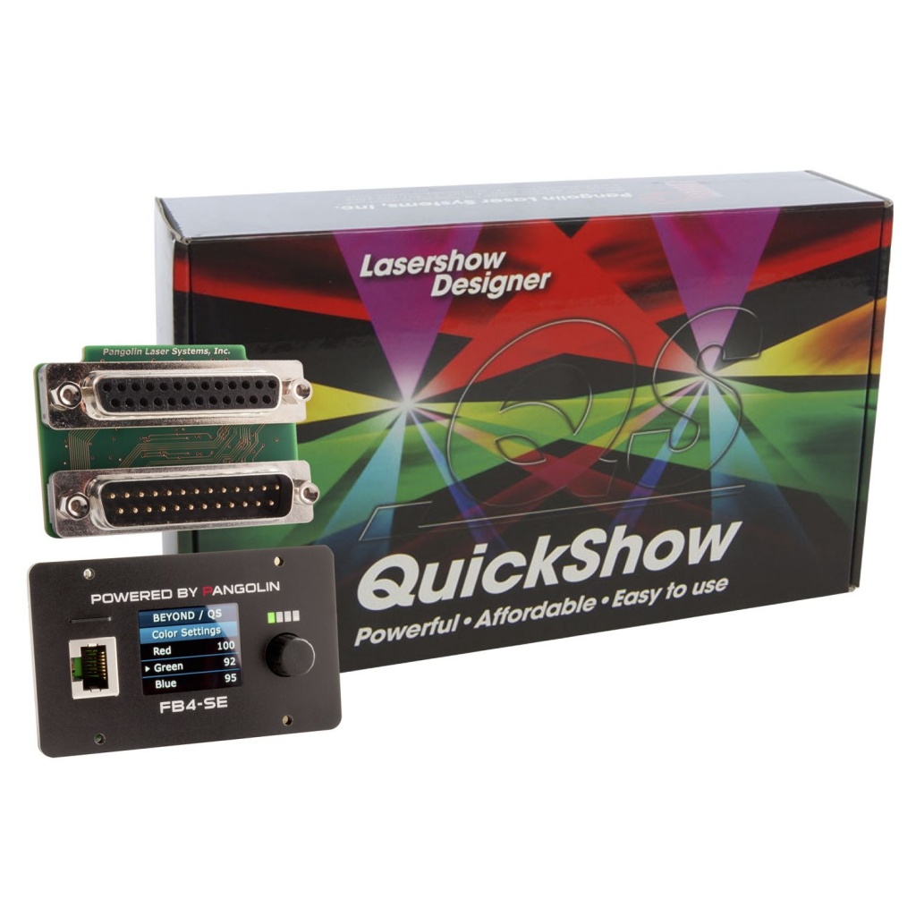 Контроллер для лазерного шоу FB4 ILDA с QuickShow 